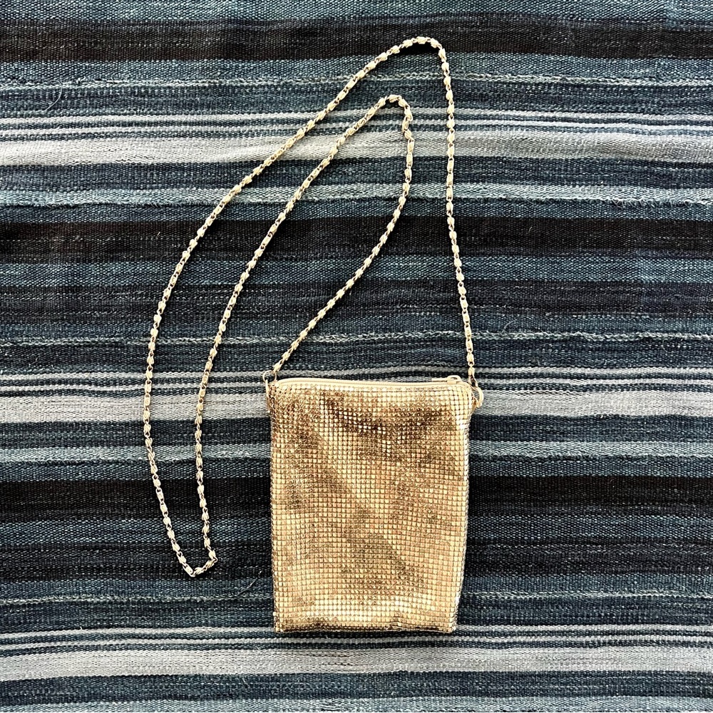Vintage Silver Chain Mail Occasion Purse